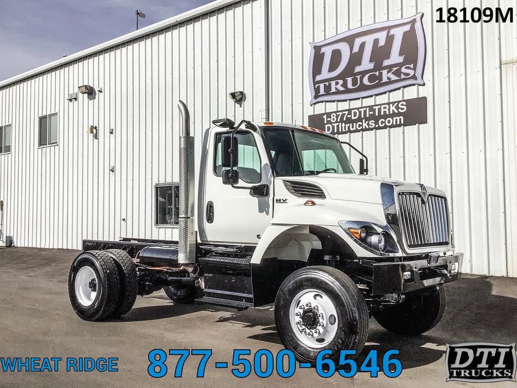 2022 International HV507 Cab/Chassis - Chassis