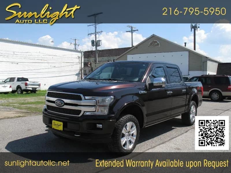 2018 Ford F-150 Platinum SuperCrew 5.5-ft Bed - Pickup