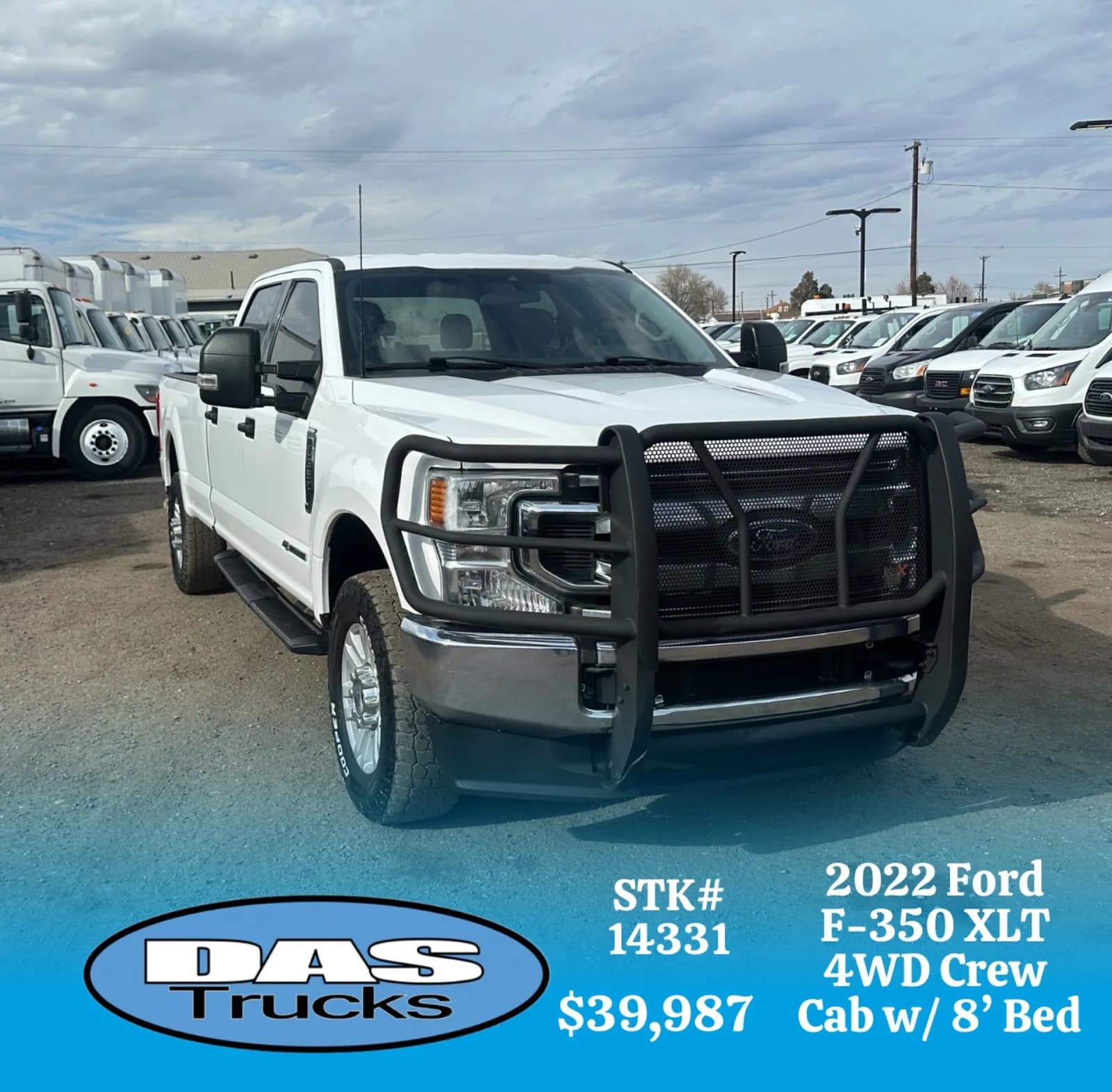 2022 Ford F-350 8' Bed Pickup XLT