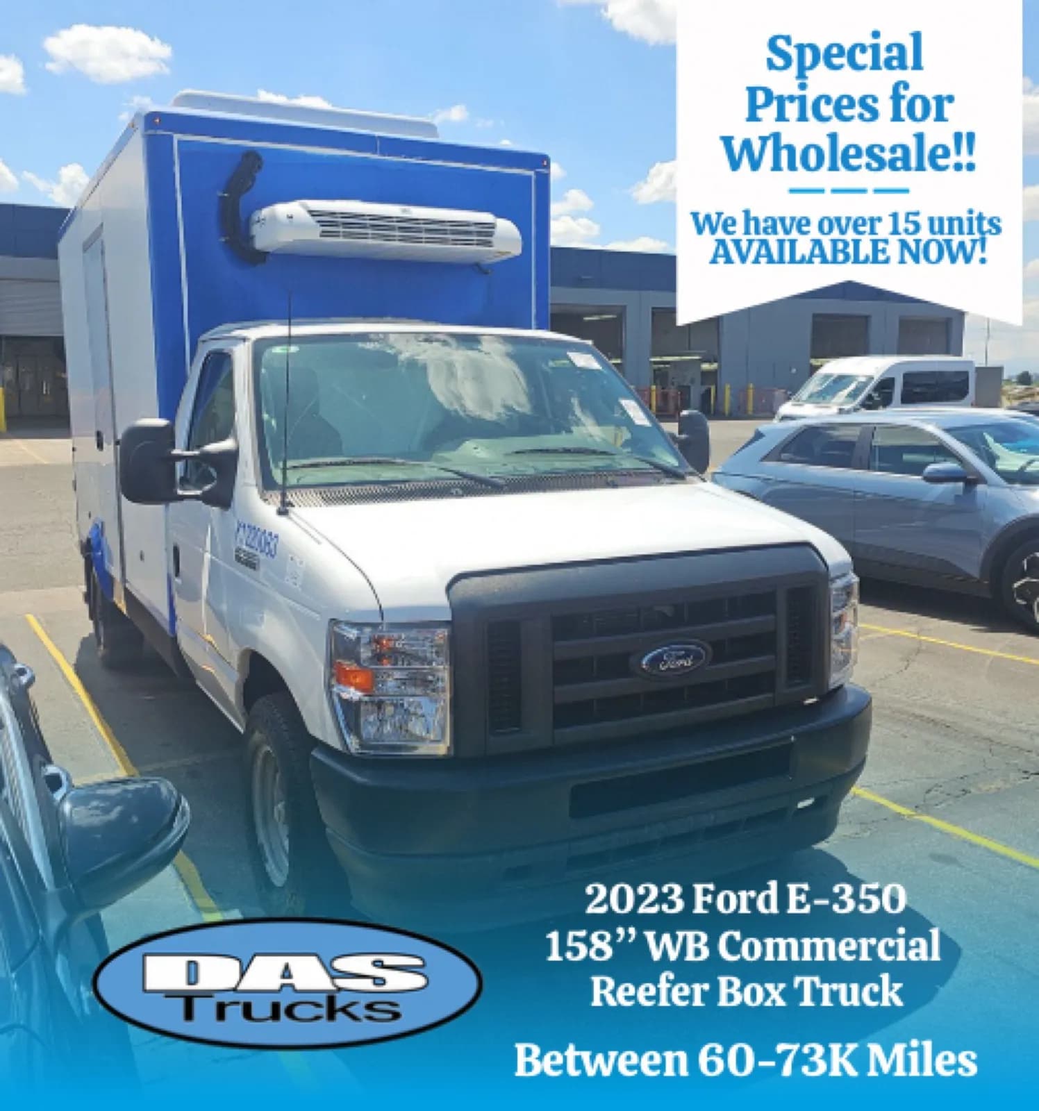 2023 Ford E-350 12' - Refrigerated