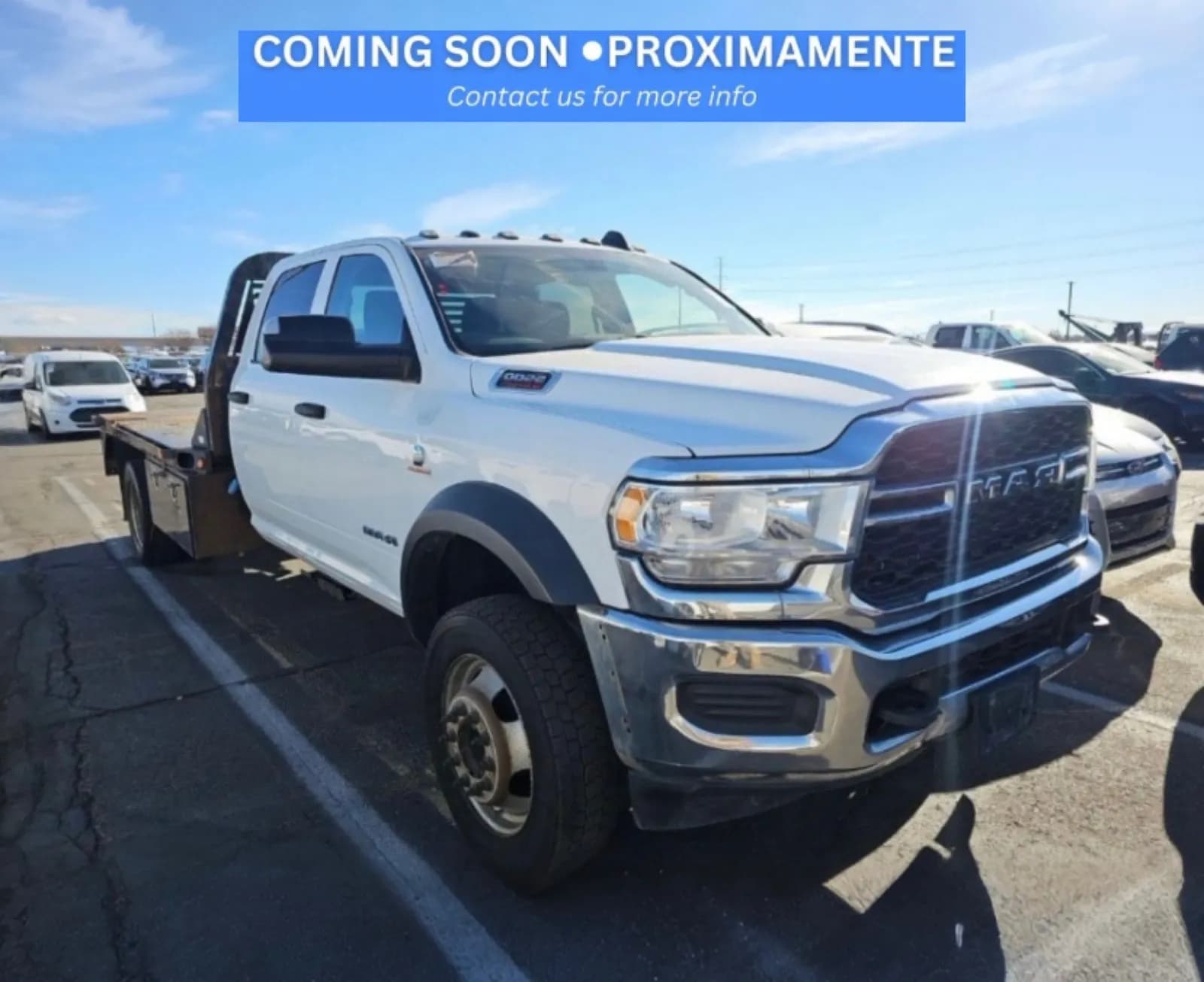 2020 Ram 5500 - Flatbed