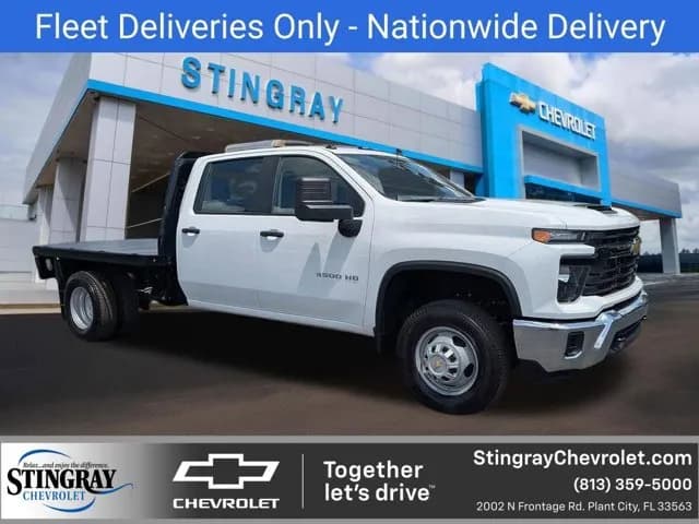 2024 Chevrolet Silverado 3500 Crew Cab - Flatbed