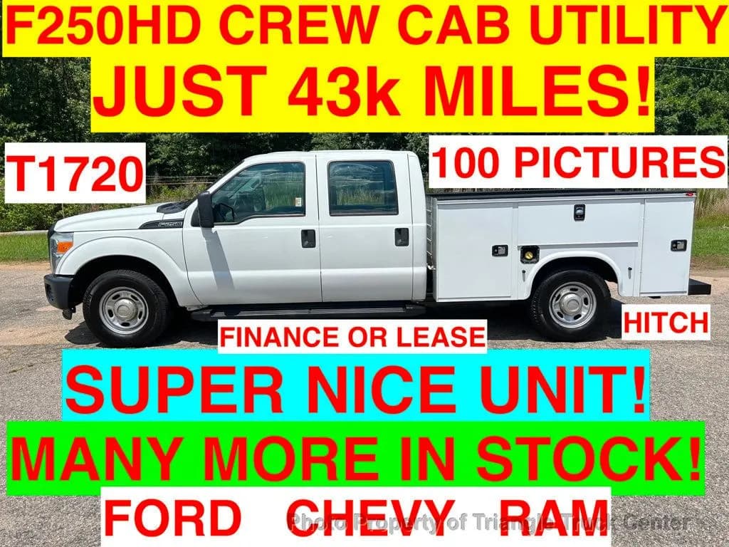 2015 Ford F250HD CREW CAB