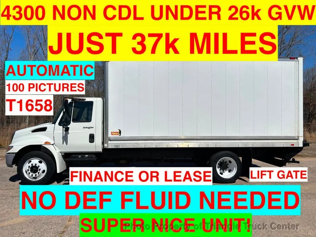 2012 International 4300 NON CDL - Box