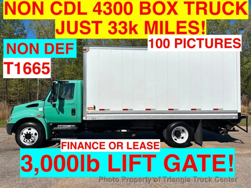 2012 International 4300 NON CDL - Box