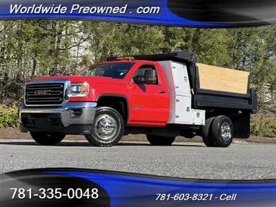 2017 GMC Sierra 3500HD CC - Dump