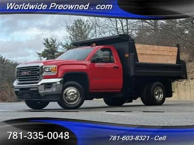 2017 GMC Sierra 3500HD CC - Dump
