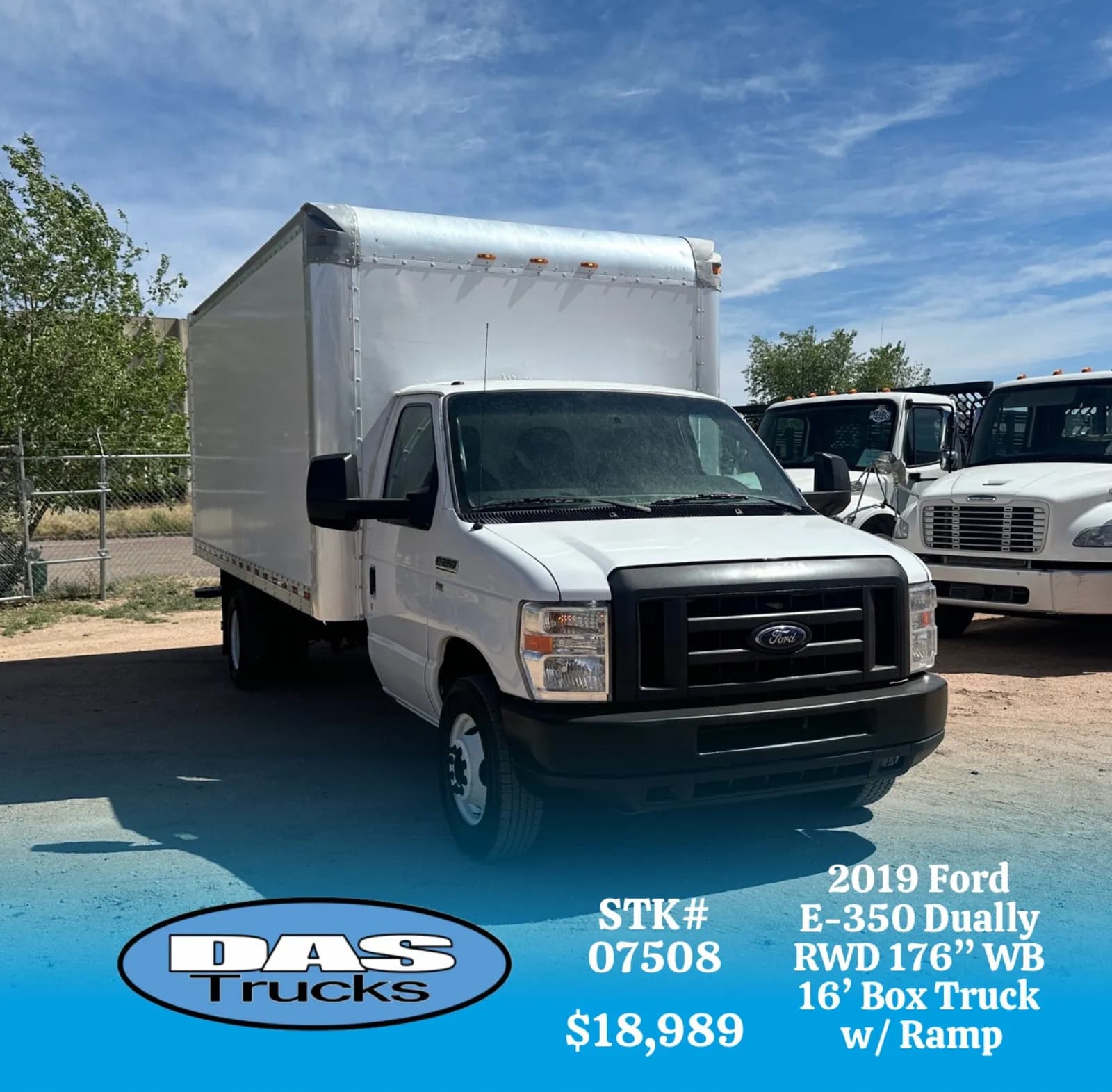 2019 Ford E-350 16' - Box