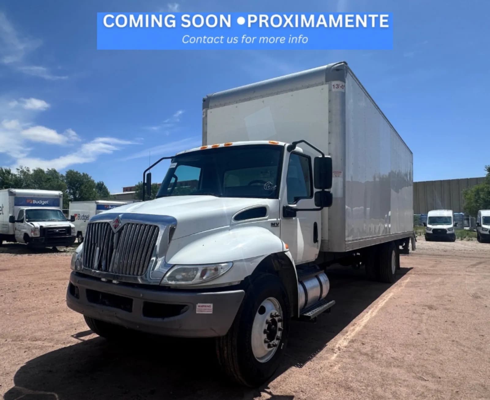 2021 International MV 607 26' - Box