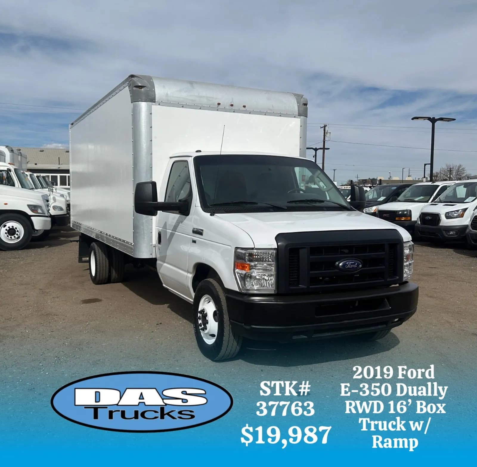 2019 Ford E-350 16' - Box