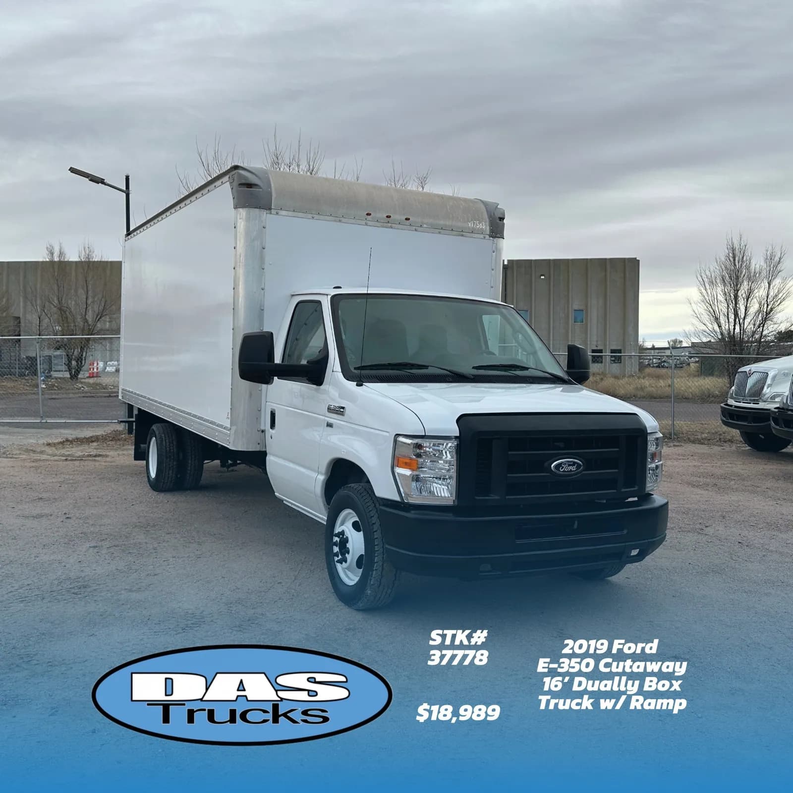 2019 Ford E-350 Cutaway - Box