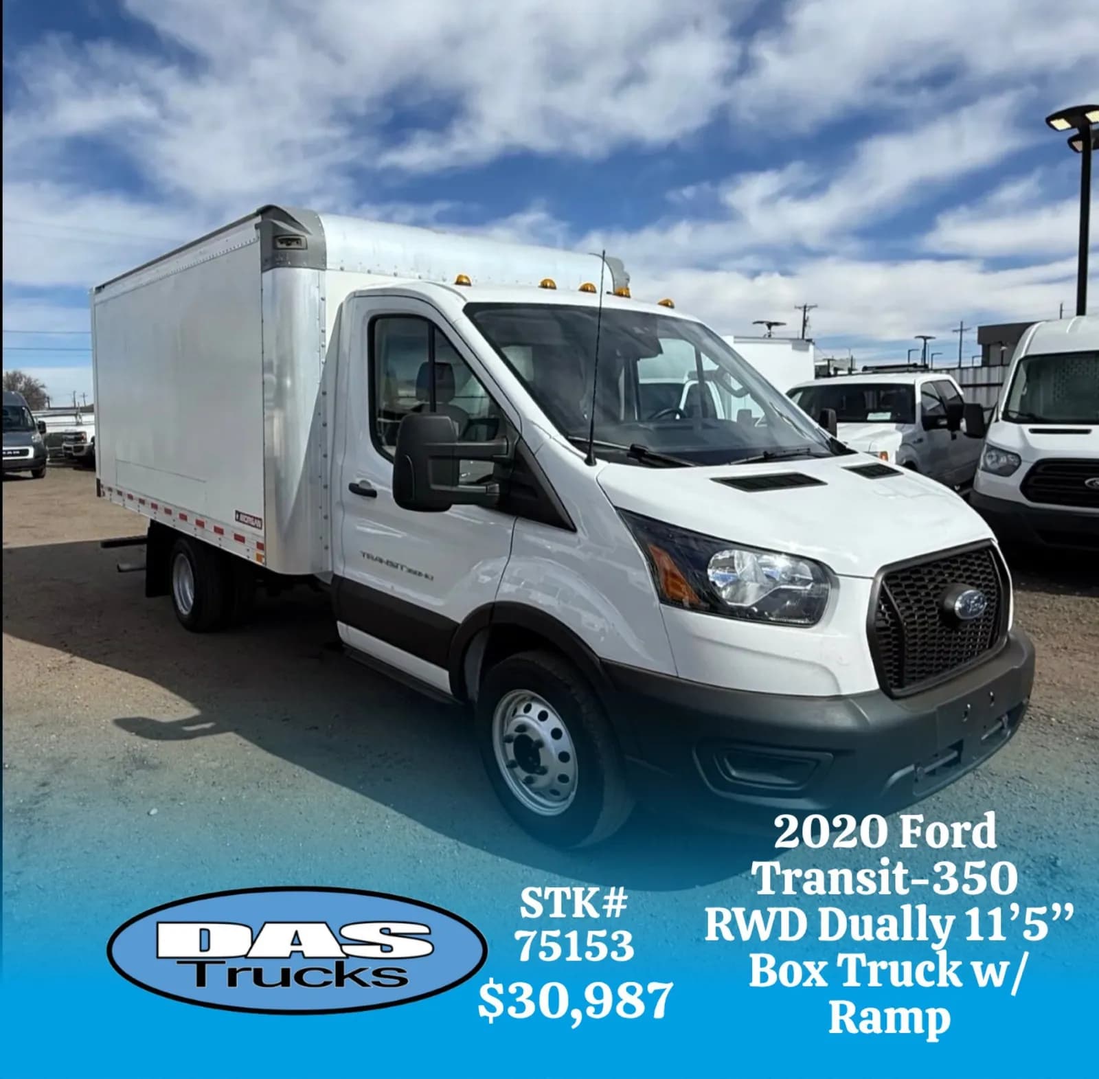 2020 Ford Transit-350 11'5" - Box
