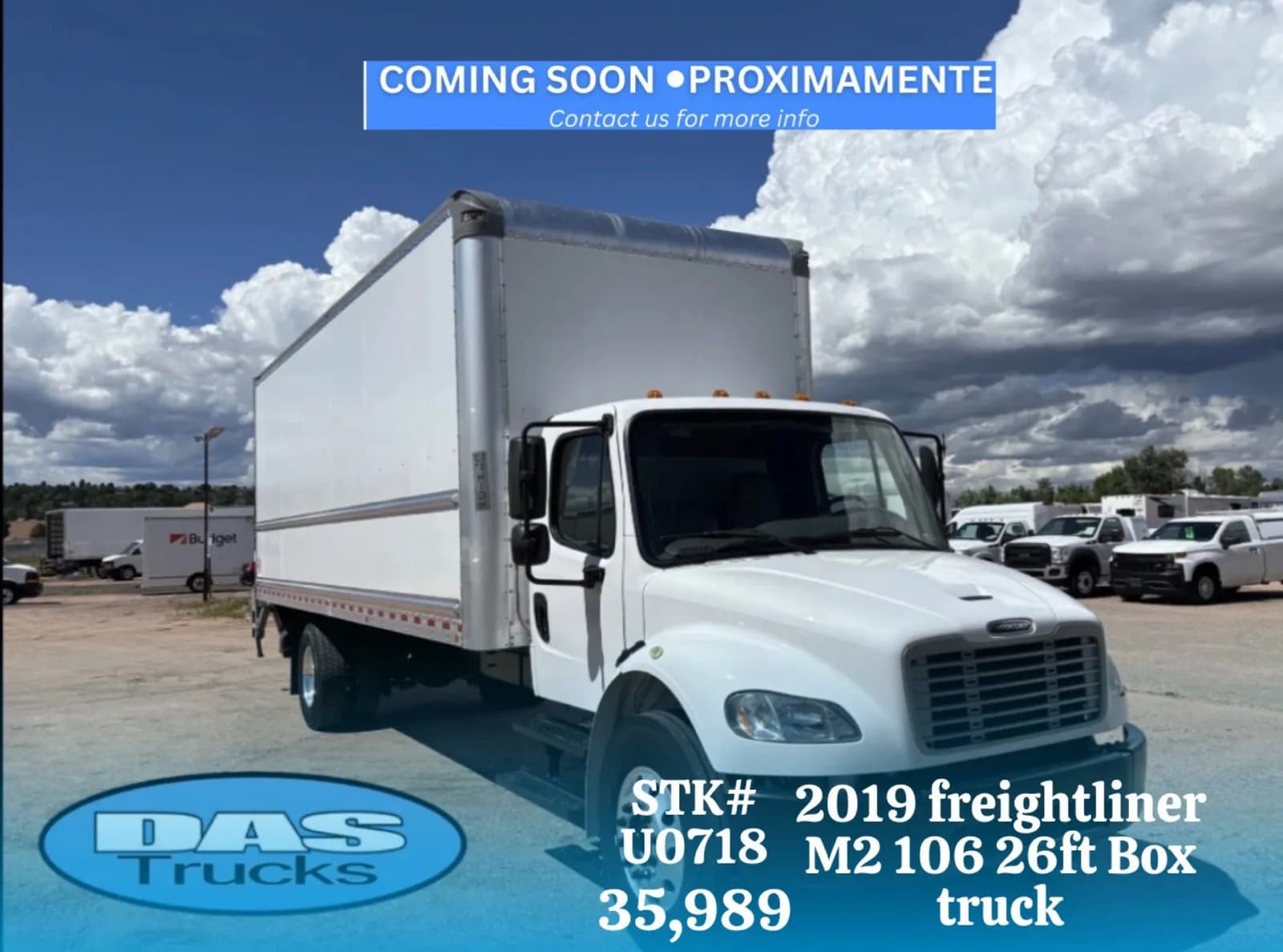2019 Freightliner M2 106 - Box