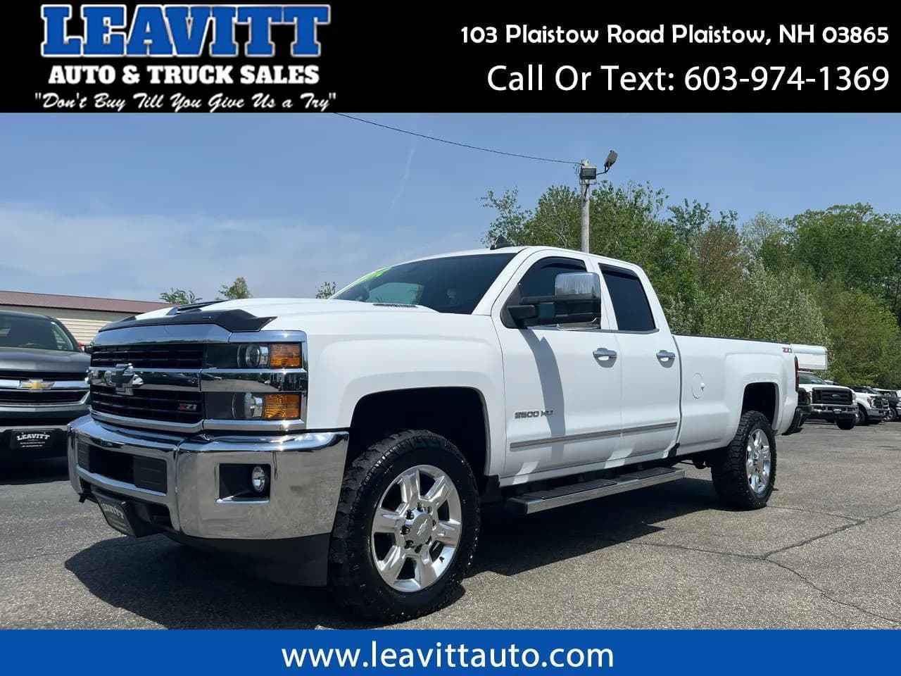 2017 Chevrolet Silverado 2500HD LTZ 6.6L L5P