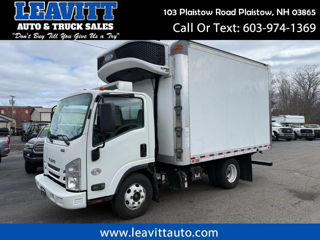 2020 Isuzu NPR DSL REG - Refrigerated